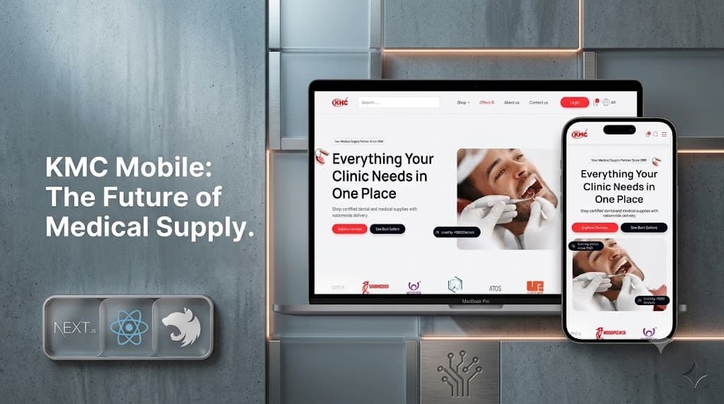 KMC Medical - Full-Stack E-commerce